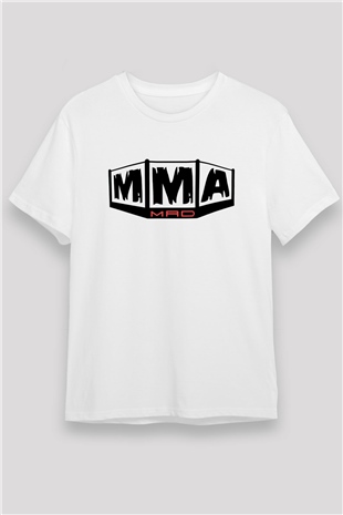 Karma dövüş sanatları Beyaz Unisex Tişört T-Shirt - TişörtFabrikası
