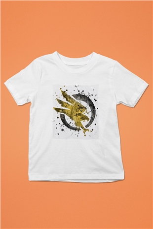 Kartal Beyaz Unisex Çocuk Tişört