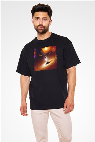 Kartal Siyah Oversize Tişört Oversize T-shirt - TişörtFabrikası