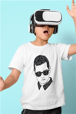 Kaskade Beyaz Unisex Çocuk Tişört