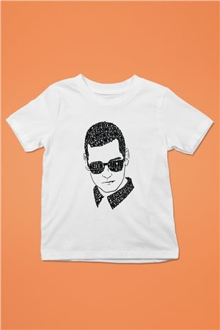 Kaskade Beyaz Unisex Çocuk Tişört