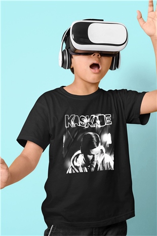 Kaskade Siyah Unisex Çocuk Tişört