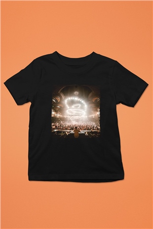 Kaskade Siyah Unisex Çocuk Tişört