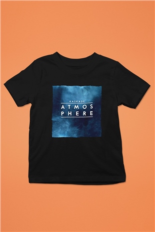 Kaskade Siyah Unisex Çocuk Tişört
