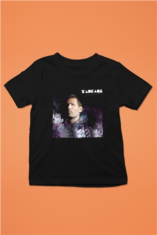 Kaskade Siyah Unisex Çocuk Tişört