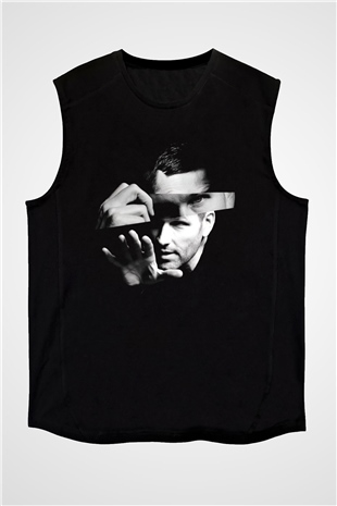 Kaskade Siyah Unisex Kolsuz Tişört