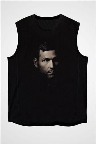 Kaskade Siyah Unisex Kolsuz Tişört