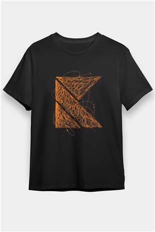 Kaskade Siyah Unisex Tişört T-Shirt - TişörtFabrikası