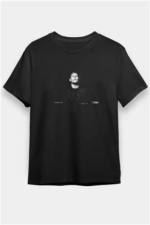 Kaskade Siyah Unisex Tişört T-Shirt - TişörtFabrikası