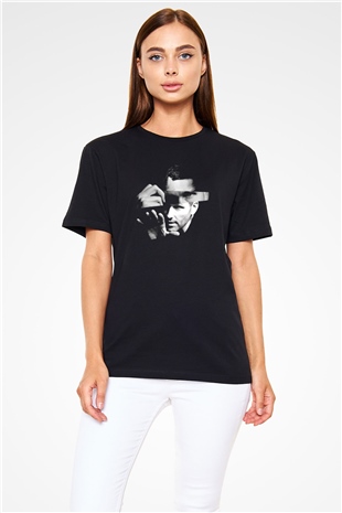 Kaskade Siyah Unisex Tişört T-Shirt - TişörtFabrikası