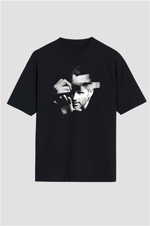 Kaskade Siyah Oversize Tişört Oversize T-shirt - TişörtFabrikası