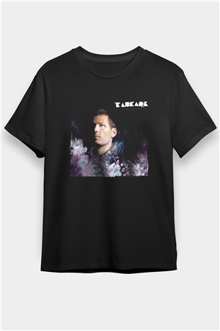 Kaskade Siyah Unisex Tişört T-Shirt - TişörtFabrikası