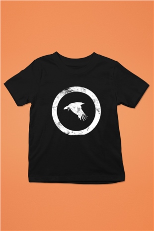 Katatonia Baskılı Siyah Unisex Çocuk Tişört