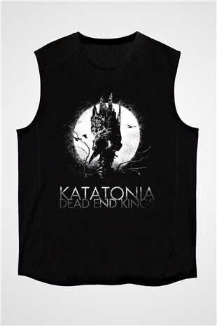 Katatonia Siyah Unisex Kolsuz Tişört