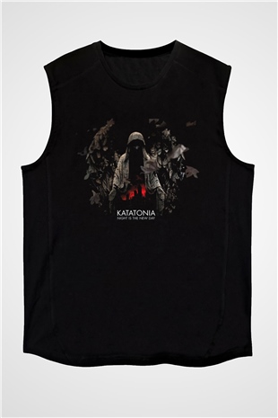 Katatonia Siyah Unisex Kolsuz Tişört