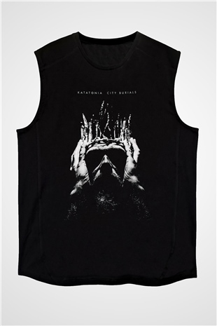 Katatonia Siyah Unisex Kolsuz Tişört