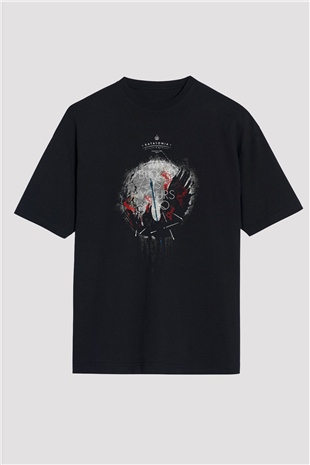 Katatonia Siyah Unisex Oversize Tişört T-Shirt