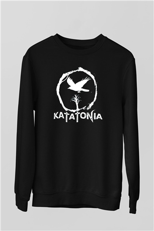 Katatonia Siyah Unisex Sweatshirt