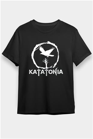 Katatonia Siyah Unisex Tişört T-Shirt - TişörtFabrikası