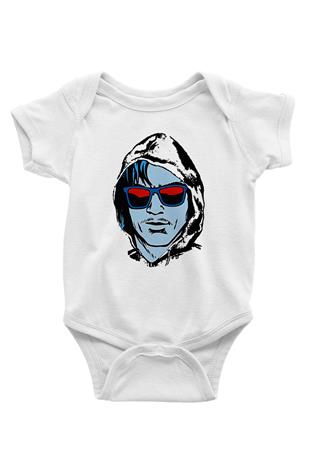 Kavinsky Baskılı Beyaz Unisex Bebek Body - Zıbın