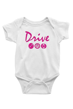 Kavinsky Baskılı Beyaz Unisex Bebek Body - Zıbın