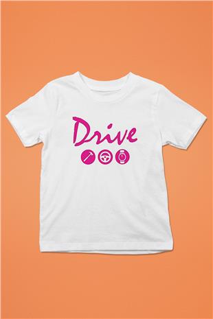 Kavinsky Baskılı Beyaz Unisex Beyaz Çocuk Tişört - Tshirt