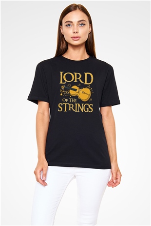 Kemancı Siyah Unisex Tişört T-Shirt - TişörtFabrikası