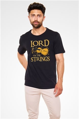 Kemancı Siyah Unisex Tişört T-Shirt - TişörtFabrikası