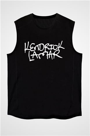 Kendrick Lamar Siyah Unisex Kolsuz Tişört