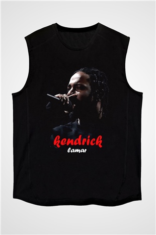 Kendrick Lamar Siyah Unisex Kolsuz Tişört