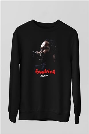 Kendrick Lamar Siyah Unisex Sweatshirt