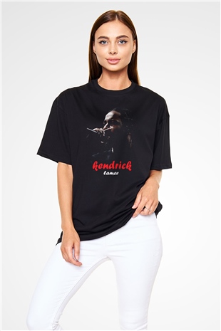 Kendrick Lamar Siyah Oversize Tişört Oversize T-shirt - TişörtFabrikası