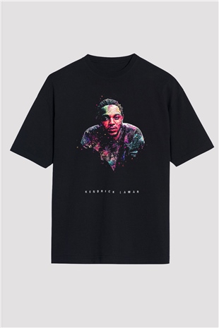 Kendrick Lamar Siyah Oversize Tişört Oversize T-shirt - TişörtFabrikası