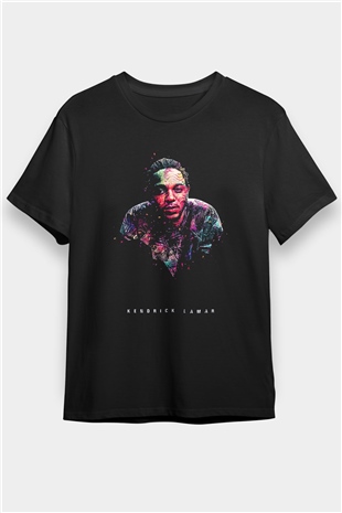 Kendrick Lamar Siyah Unisex Tişört T-Shirt - TişörtFabrikası