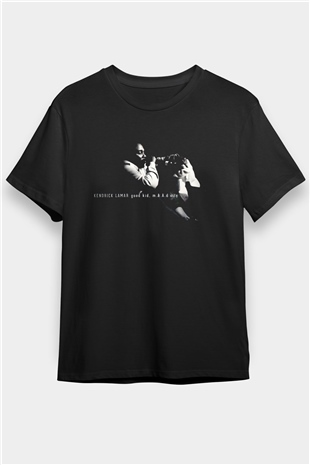 Kendrick Lamar Siyah Unisex Tişört T-Shirt - TişörtFabrikası