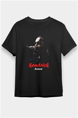 Kendrick Lamar Siyah Unisex Tişört T-Shirt - TişörtFabrikası