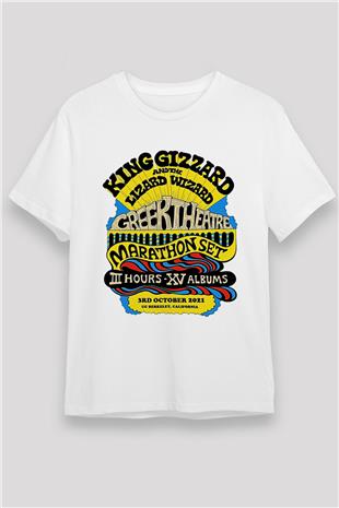 Khruanybin Baskılı Unisex Beyaz Tişört - Tshirt