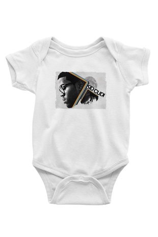 Kid Cudi Beyaz Bebek Body - Zıbın