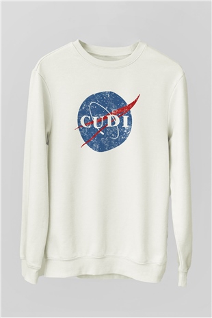 Kid Cudi Beyaz Unisex Sweatshirt
