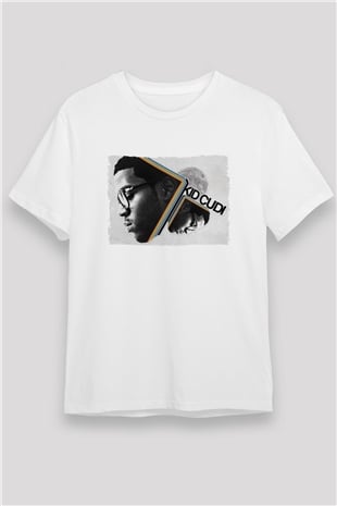 Kid Cudi Beyaz Unisex Tişört T-Shirt - TişörtFabrikası