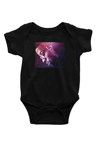 Kid Cudi Siyah Bebek Body - Zıbın