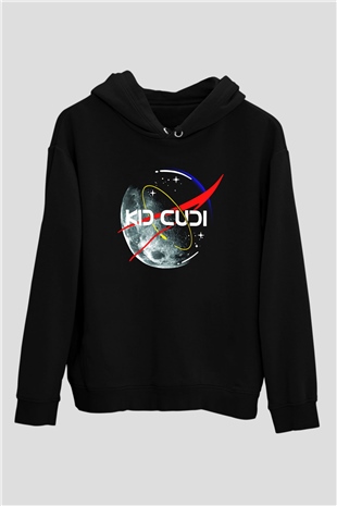 Kid Cudi Siyah Unisex Hoodie