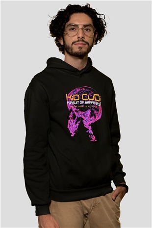 Kid Cudi Siyah Unisex Hoodie
