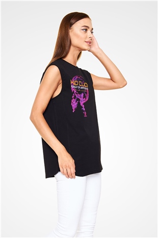 Kid Cudi Siyah Unisex Kolsuz Tişört
