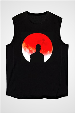 Kid Cudi Siyah Unisex Kolsuz Tişört