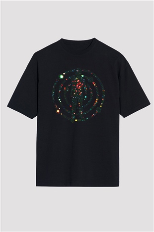 Kid Cudi Siyah Unisex Oversize Tişört T-Shirt