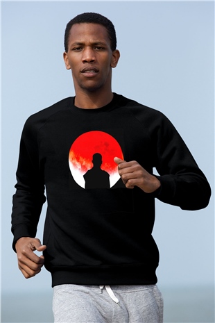 Kid Cudi Siyah Unisex Sweatshirt