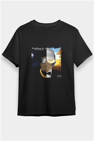Kid n Play Baskılı Unisex Siyah Tişört