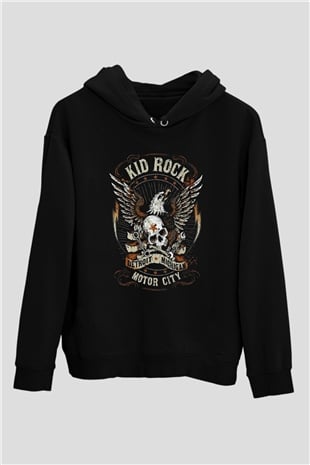 Kid Rock Siyah Unisex Hoodie