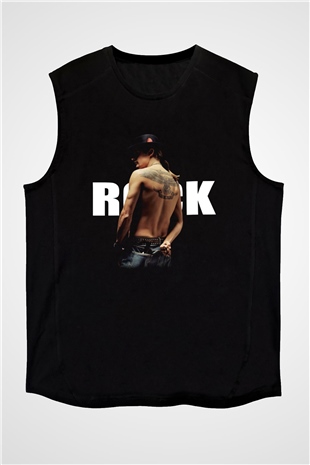 Kid Rock Siyah Unisex Kolsuz Tişört